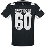 Fanatics NFL Moro Poly Mesh Oakland Raiders T-Shirt Herren schwarz/weiß, XL