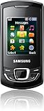 Samsung E2550 Handy (Social Networking Dienste, Kamera, MP3-Player) strong-black