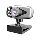 Guangmaoxin 1080P HD Webcam für PC, USB Web Kamera mit Stereo Mikrofon, USB 2.0 Plug & Play, Webcam PC für Live-Streaming, Videoanruf,