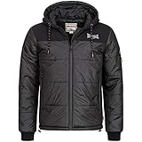 Lonsdale Mens BOTALLACK Jacken, Black, XXXL