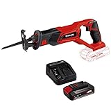 Einhell Akku-Universalsäge TE-AP 18 Li Power X-Change (Li-Ion, 18 V, 22 mm Hubhöhe, werkzeugloser Sägeblattwechsel, max. 100 mm Schnitttiefe in Holz, inkl. 2,5 Ah Akku und Ladegerät)