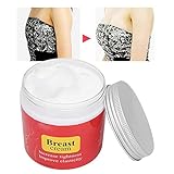 200g Brustcreme, Brustvergrößerungscreme, Natürliche Creme zur Brust Vergrößerung & Brust Pflegende Straffung Vergrößernde Brustpflege Verbesserung der Creme für Brüste für F