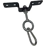 MAXXUS Excalibur Deckenhaken - für Boxsack, mit Kugellager, Drehbar, bis 90kg, Stahl - Boxsack Halterung, Hängesessel Aufhängung, Karabinerhaken, Deckenhalterung, Hängematte Befestigung, Schaukelhak