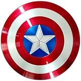 Ricnoc Captain America Schild Kostümzubehör Legends SeriesAvengers Falcon and Winter Soldier Captain America Premium Schild 58CM