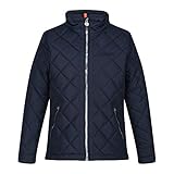 Regatta Unisex Kinder Boys Zalenka Polyester Casual Quilted Country Jacket Jacke, Navy, 13 Jahre - Chest 79-83cm (Height 153-158cm)