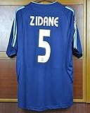 Generic Zidane#5 Retro Trikot 2003-2004 Blue Color (XL)