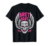 WWE Bret Hart 'Winged Skull' Graphic T-S