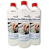 PandaCleaner Ultraschallreinigungsgerät Flüssigkeit - Konzentrat für Brillen, Schmuck, Dentalprodukte, Gold, Münzen, Glas, Uhren(wasserfest) UVM. | 3000