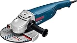 Bosch Professional Winkelschleifer GWS 24-230 JH 230 mm (2400 Watt mit Anlaufstrombegrenzung, Wiederanlaufschutz, im Karton)