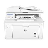 HP LaserJet Pro M227sdn Laser Multifunktionsdrucker (Schwarzweiß Drucker, Scanner, Kopierer, LAN, Airprint) weiß