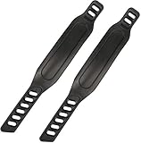 PROZADA Heimtrainer Pedal Straps, Pedal Riemen für Spinning Heimtrainer Fahrrad Heim oder Gym丨Hohe Qualitä丨Einfach einzustellen(1 Pair)