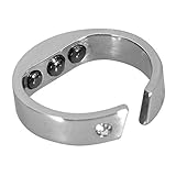 Anti-schnarch-ring, Einstellbares Akupressur-apnoe-schlafmittel, Tragbare, Harmlose Schnarchringe Aus Stahl Gegen Schlaflosigkeit, Unisex(2# M.)