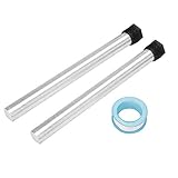 Durchlauferhitzer Magnesium, Magnesiumlegierung, Durchlauferhitzer Stabanode Durchlauferhitzer Anodenstab, für Wärmetauscher für Wasserboiler Wärmetauscher für Verdamp