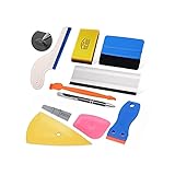XiaoG Auto-Auto-Vinyl-Wrap-Rakel-Rasierer-Schaber Luft-Blase Entfernen Sie den Stift-Kit Kohlefaser-Film-Fensteraufkleber (Color : Multicolor)