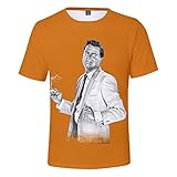 Unisex Brief Drucken T-Shirts Once Upon A Time Leonardo Grafik Hemd Cool Neuheit Lustig Mode Cosplay Commemorate Costume Lose Beiläufig Kurzarm Rundhals Sommer Top Tees,D,S