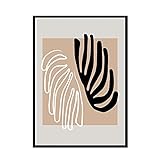 Nordic Retro Matisse Picasso Poster Drucken Abstrakte Pflanze Blatt Malerei Wandbild Bild Wohnkultur Rahmenlose Leinwand Malerei A3 70x100