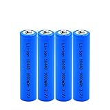 THENAGD Neue 3.7v Volt 1000mah 10440 Lithium Ionen Lithium Li-Ionen Batterien, Ersatzzellen für Elektrische RasiermäUse 4p