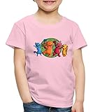 Spreadshirt Der Kleine Drache Kokosnuss Party Freunde Kinder Premium T-Shirt, 122-128, H