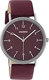 OOZOO Timepieces Damen Uhr - Armbanduhr Damen mit 20mm Lederarmband - Analog Damenuhr in rund C10822