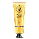 Lshan 30ml Handschutzcreme, Fuß Handcreme Anti-Aging Pferdeöl Handcreme Für Trockene Hautpflege Feuchtigkeitsspendende Bleichcreme Handpfleg