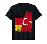 TÜRKEI Shirt DEUTSCHLAND TÜRKEI Freundschaft Flagge TÜRKIYE T-S