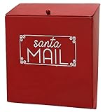 zeitzone Briefkasten Santa Mail Postkasten Weihnachtsmann Rot Weihnachtspost W