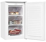 Exquisit Gefrierschrank GS111-040F weiss | Standgerät | 60 l Volumen | Weiß