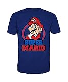 Nintendo T-Shirt -S- Super Mario, navy b