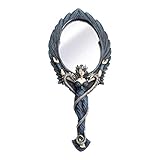 Alchemy Handspiegel mit Engel-Motiv, Schw