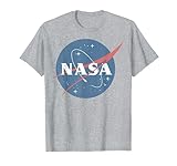 NASA Faded Classic Logo Left Chest T-S