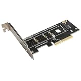 PCIE X4 Erweiterungskarte PCI Express 3.0 X4 zu NVME M.2 M Key NGFF SSD Riser Karte Unterstützt 2230 2242 2260 2280 SSD