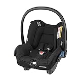 Maxi-Cosi Citi Babyschale, federleichter Gruppe 0+ Autositz (0-13 kg), nutzbar ab der Geburt bis ca. 12 Monate, essential black, schw