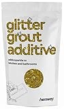 Hemway Gold Glitter Grout Tile Additive 100g Fliesen Bad Nassraum Kü