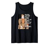 Elizabeth I Tudor Monarch Portrait Zitat Mächtige Frau Tank Top