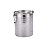 Teefilter Säulenförmige Premium-Edelstahl-Tee-Kugel- Sieb Infusers brauen lose Blatt-Tee, Gewürze& Würzmittel, Silber Weiß Tee, Gewürz. (Size : C)