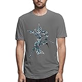 Yugioh Men's Short Sleeve Solid Crew Neck T-Shirt T-Shirts & Hemden(Large)