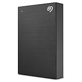 Seagate Backup Plus Portable, tragbare externe Festplatte 4 TB, 2.5 Zoll, USB 3.0, PC, Notebook & Mac, schwarz, inkl. 2 Jahre Rescue Service, Modellnr.: STHP4000400