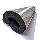 Flsdj Kjl Rohrisolierung Schaumrohr Halb Split selbstklebendes Isolierung Rohr, Aluminiumfolie Isolierschlauch Dicke 20mm/30mm,für Innen- und Außenrohrleitungen (ID : 114mm/4.5in, Wall : 20mm)