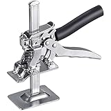 Arbeitssparender Arm – Arm Handwerkzeugheber, Türanheber, Schrank, Hand-Fliesen-Nivelliersystem, Plattenheber Schrankheber für Wände, Böden, Türen, Schränke (schwarz)