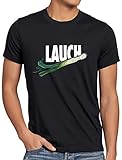 A.N.T. Lauch Herren T-Shirt Lift Fitness Sport Cross-fit Lauchmelder, Größe:XL, Farbe:Schw