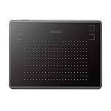 QinWenYan Grafiktablett Grafikzeichnungstablette USB Signature Digital Tablet 4096 Pegel Ultradünne Digitale Tabletten zum Zeichnen (Farbe : Black, Size : 18.7 * 14cm)