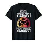 Einschulung Gymnasium 5. Klasse Gaming Stage Geschenk T-S