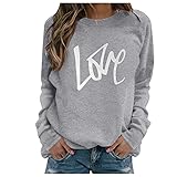 lässige Oberteile Damen Oversize Shirt Damen Langarmshirt Wetterjacke Shirt schwarz Damen Oberteile Langarm Meine bestellungen anzeigen 2021estellungsliste Sweatshirt Teenag