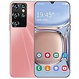 Aunye S21 Ultra Smartphone ohne vertrag günstiges Android Handy, 6.26 Zoll Full FHD+ Display, 6800mAh großer Akuu, Dual-SIM, Face ID & Android 10.0 (Rosa)