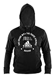 adidas Erwachsene Community Line Hoody, schwarz/weiß, M