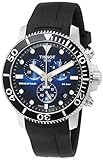 TISSOT Herren Chronograph Quarz Uhr mit Gummi Armband T1204171704100