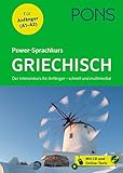 PONS Power-Sprachkurs Griechisch: Der Intensivkurs für Anfänger –