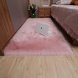 N/B Teppichboden, Wohnzimmer, Schlafzimmer, Betten, Decken, Schaufenster, Weiße Wolle. 40 * 60 Square/Skin pink