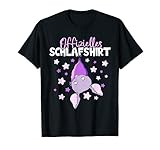 Offizielles Schlafshirt Fledermaus Schlafanzug Mädchen Damen T-S