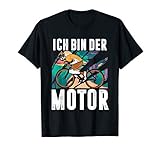 Ich bin der Motor Biker MTB Mountainbike Fahrrad T-S